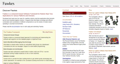 Desktop Screenshot of fawkesrobotics.org